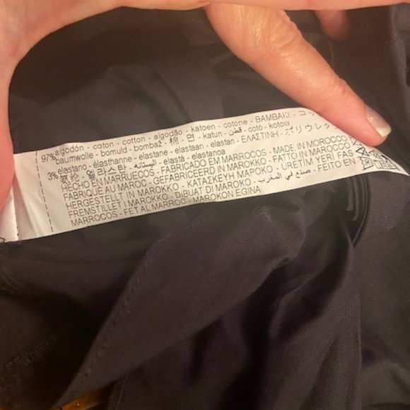 Black Zara Tie Crop Top - Picture 6 of 6